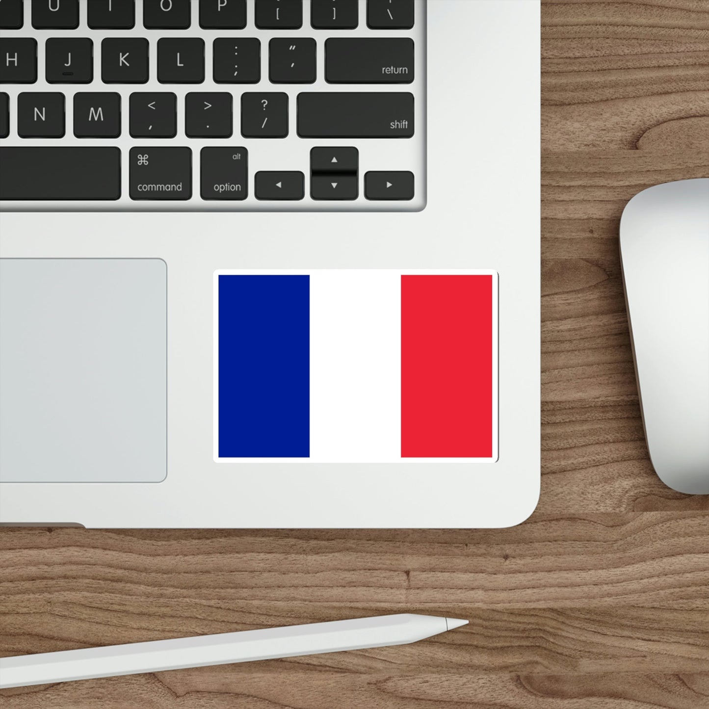 Flag of France STICKER Vinyl Die-Cut Decal-The Sticker Space