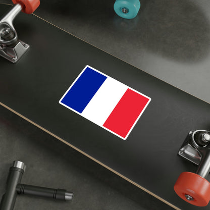 Flag of France STICKER Vinyl Die-Cut Decal-The Sticker Space