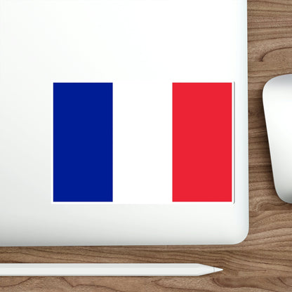 Flag of France STICKER Vinyl Die-Cut Decal-The Sticker Space