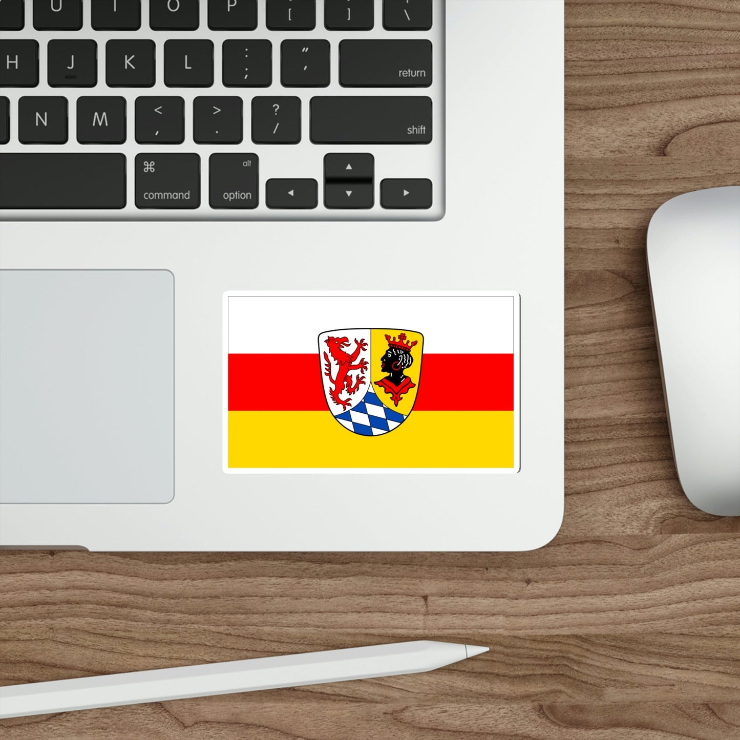 Flag of Garmisch Partenkirchen Germany STICKER Vinyl Die-Cut Decal-The Sticker Space