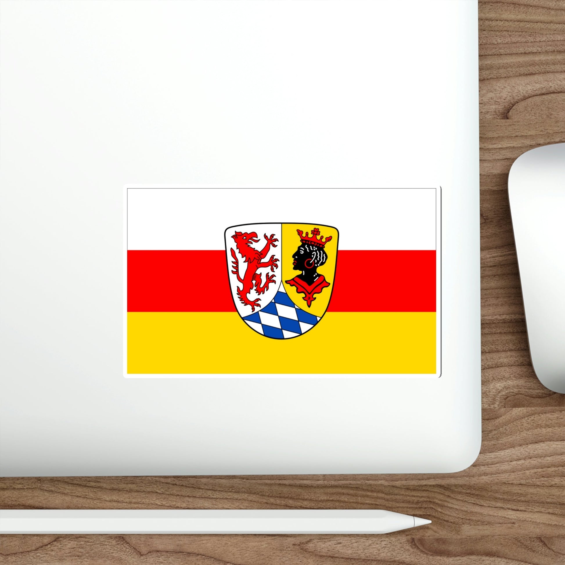 Flag of Garmisch Partenkirchen Germany STICKER Vinyl Die-Cut Decal-The Sticker Space