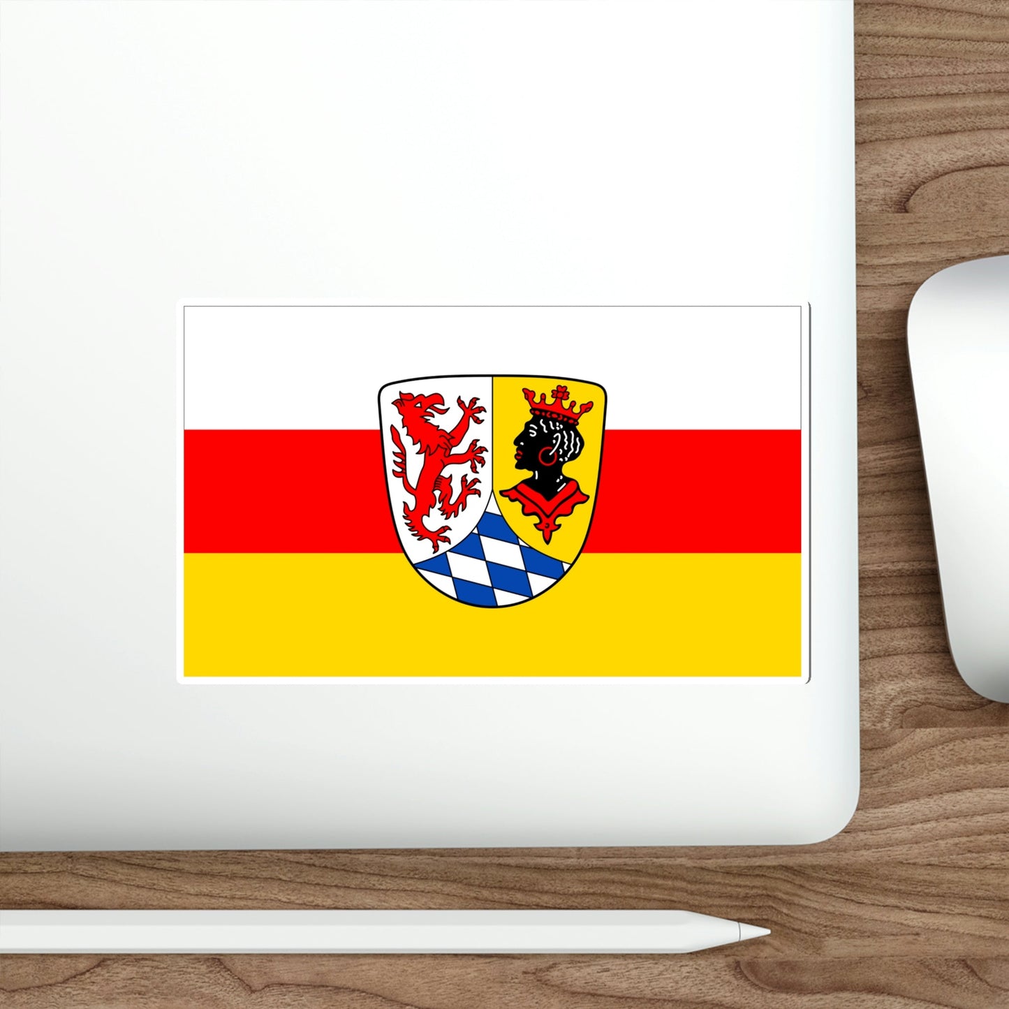 Flag of Garmisch Partenkirchen Germany STICKER Vinyl Die-Cut Decal-The Sticker Space