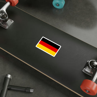 Flag of Germany STICKER Vinyl Die-Cut Decal-The Sticker Space