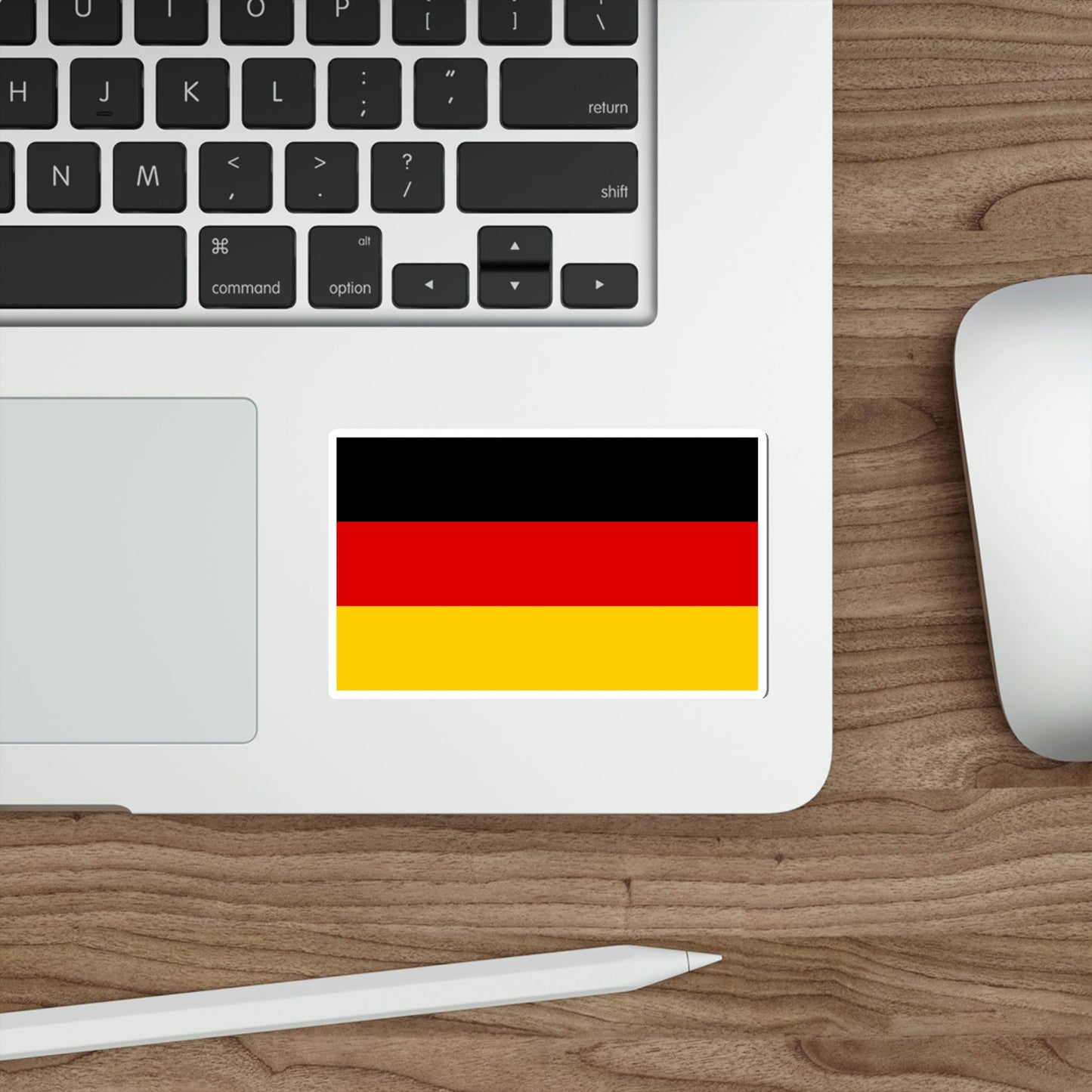 Flag of Germany STICKER Vinyl Die-Cut Decal-The Sticker Space