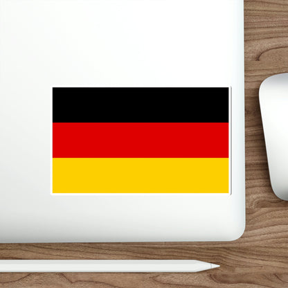 Flag of Germany STICKER Vinyl Die-Cut Decal-The Sticker Space