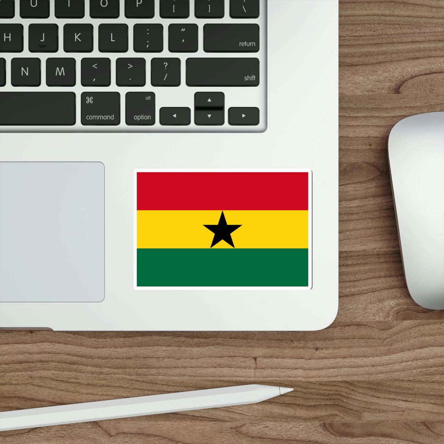 Flag of Ghana STICKER Vinyl Die-Cut Decal-The Sticker Space