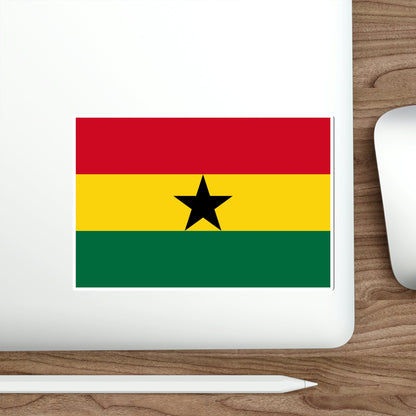 Flag of Ghana STICKER Vinyl Die-Cut Decal-The Sticker Space