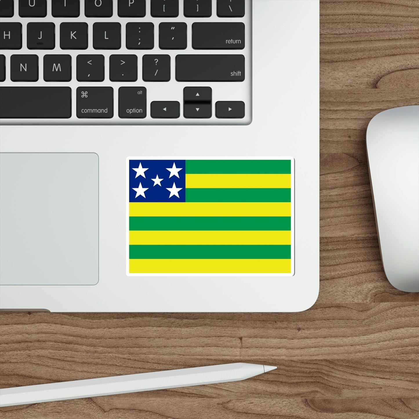 Flag of Goiás Brazil STICKER Vinyl Die-Cut Decal-The Sticker Space