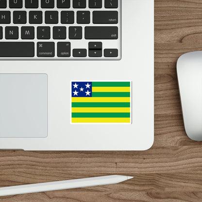 Flag of Goiás Brazil STICKER Vinyl Die-Cut Decal-The Sticker Space