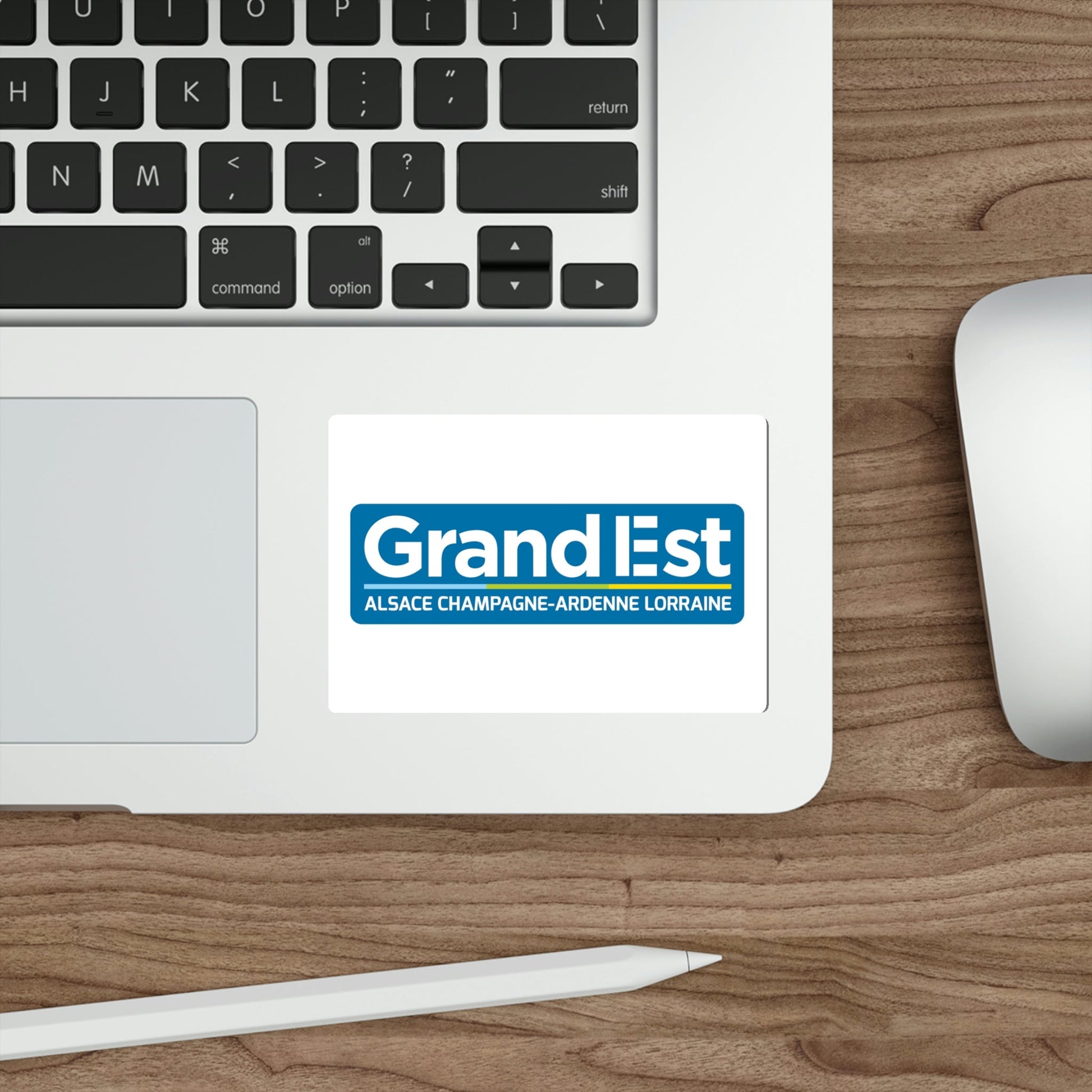 Flag of Grand Est France STICKER Vinyl Die-Cut Decal-The Sticker Space