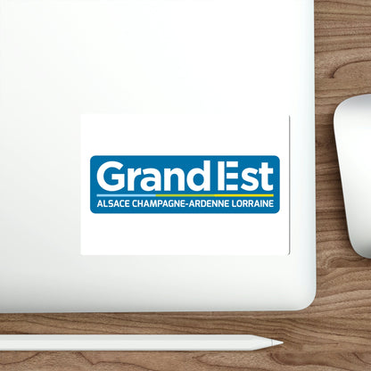 Flag of Grand Est France STICKER Vinyl Die-Cut Decal-The Sticker Space