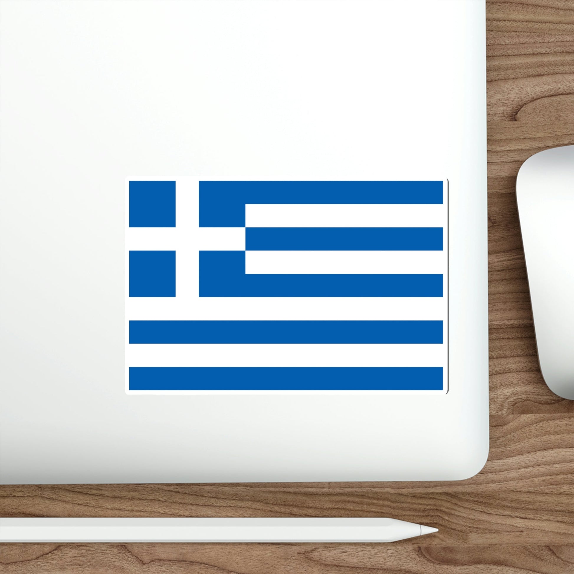 Flag of Greece STICKER Vinyl Die-Cut Decal-The Sticker Space