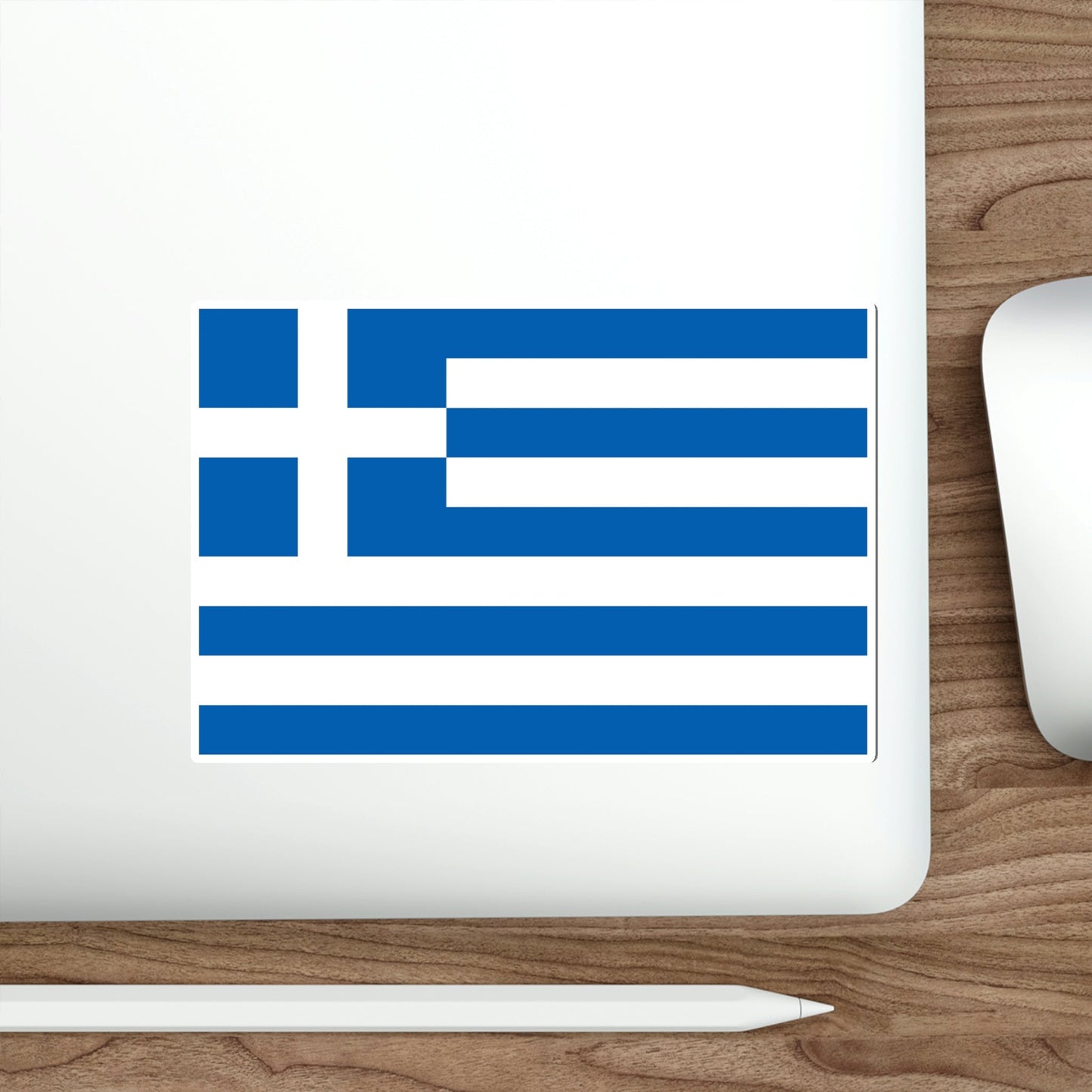 Flag of Greece STICKER Vinyl Die-Cut Decal-The Sticker Space