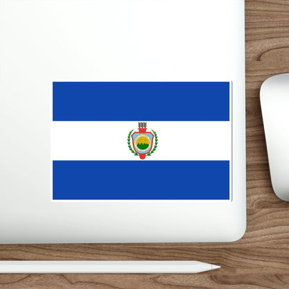 Flag of Guatemala (1843-1851) STICKER Vinyl Die-Cut Decal-The Sticker Space