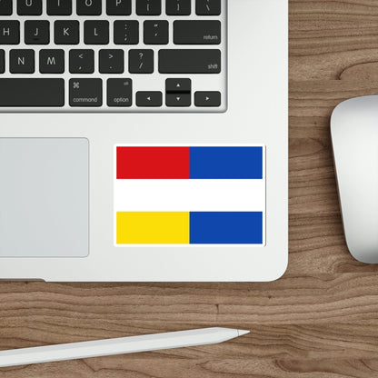 Flag of Guatemala (1851-1858) STICKER Vinyl Die-Cut Decal-The Sticker Space