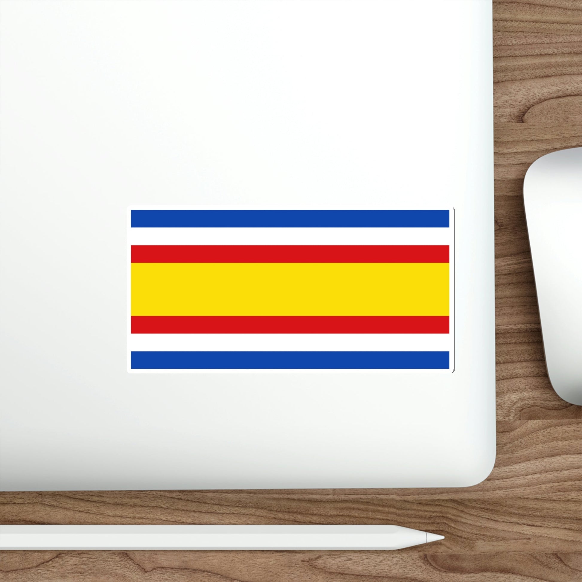 Flag of Guatemala (1858–1871) STICKER Vinyl Die-Cut Decal-The Sticker Space