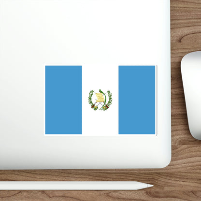 Flag of Guatemala STICKER Vinyl Die-Cut Decal-The Sticker Space