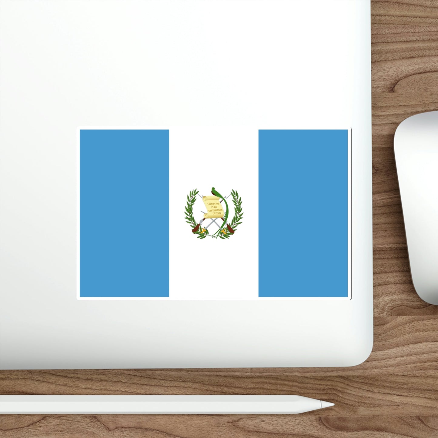 Flag of Guatemala STICKER Vinyl Die-Cut Decal-The Sticker Space