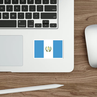 Flag of Guatemala STICKER Vinyl Die-Cut Decal-The Sticker Space