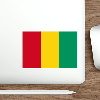 Flag of Guinea STICKER Vinyl Die-Cut Decal-The Sticker Space