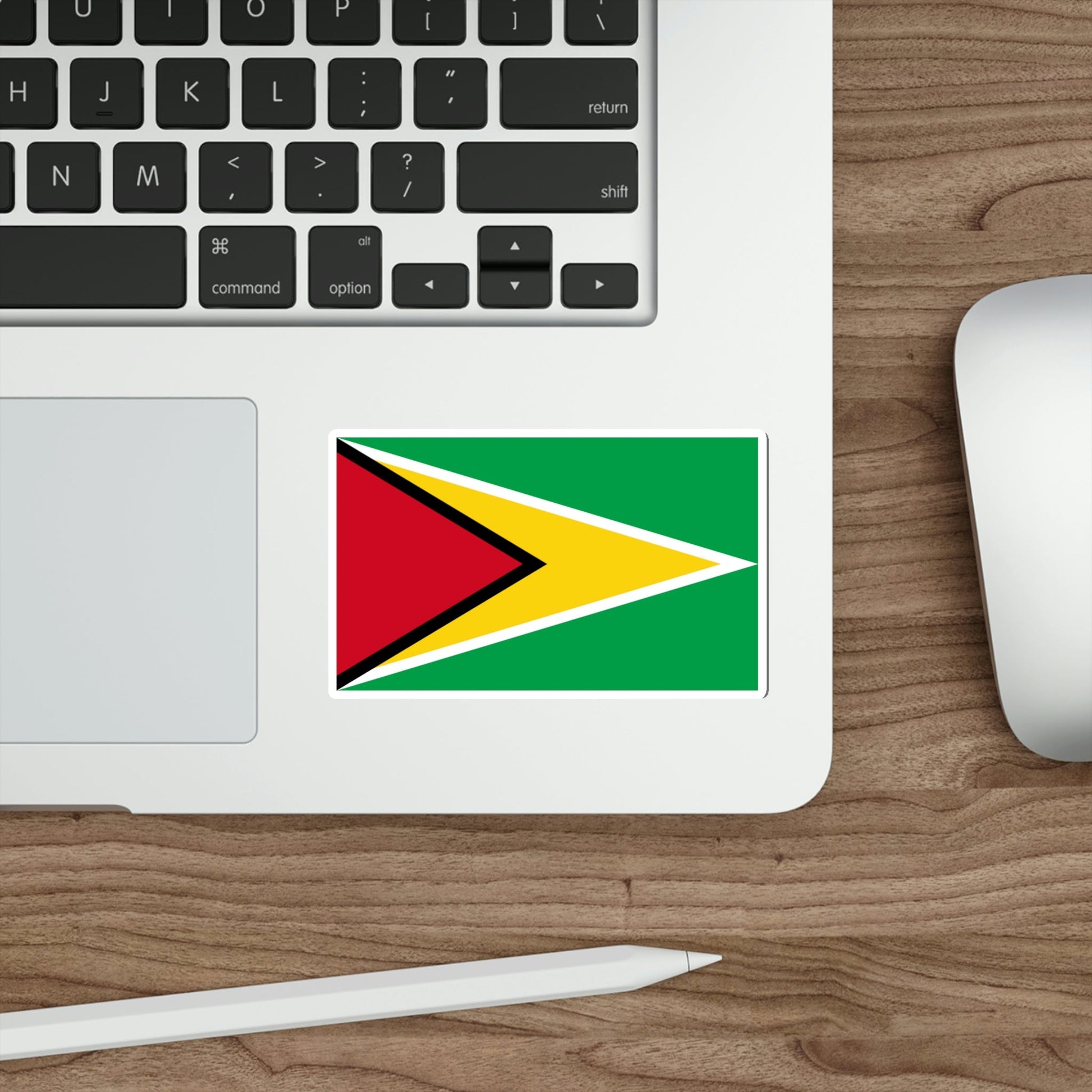 Flag of Guyana STICKER Vinyl Die-Cut Decal-The Sticker Space