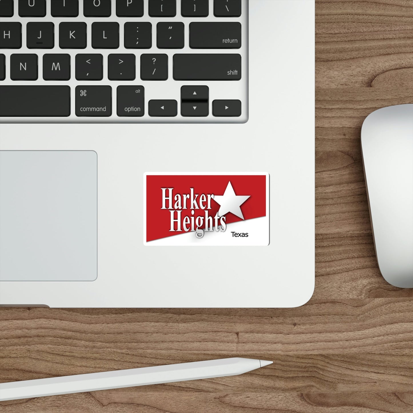 Flag of Harker Heights Texas USA STICKER Vinyl Die-Cut Decal-The Sticker Space