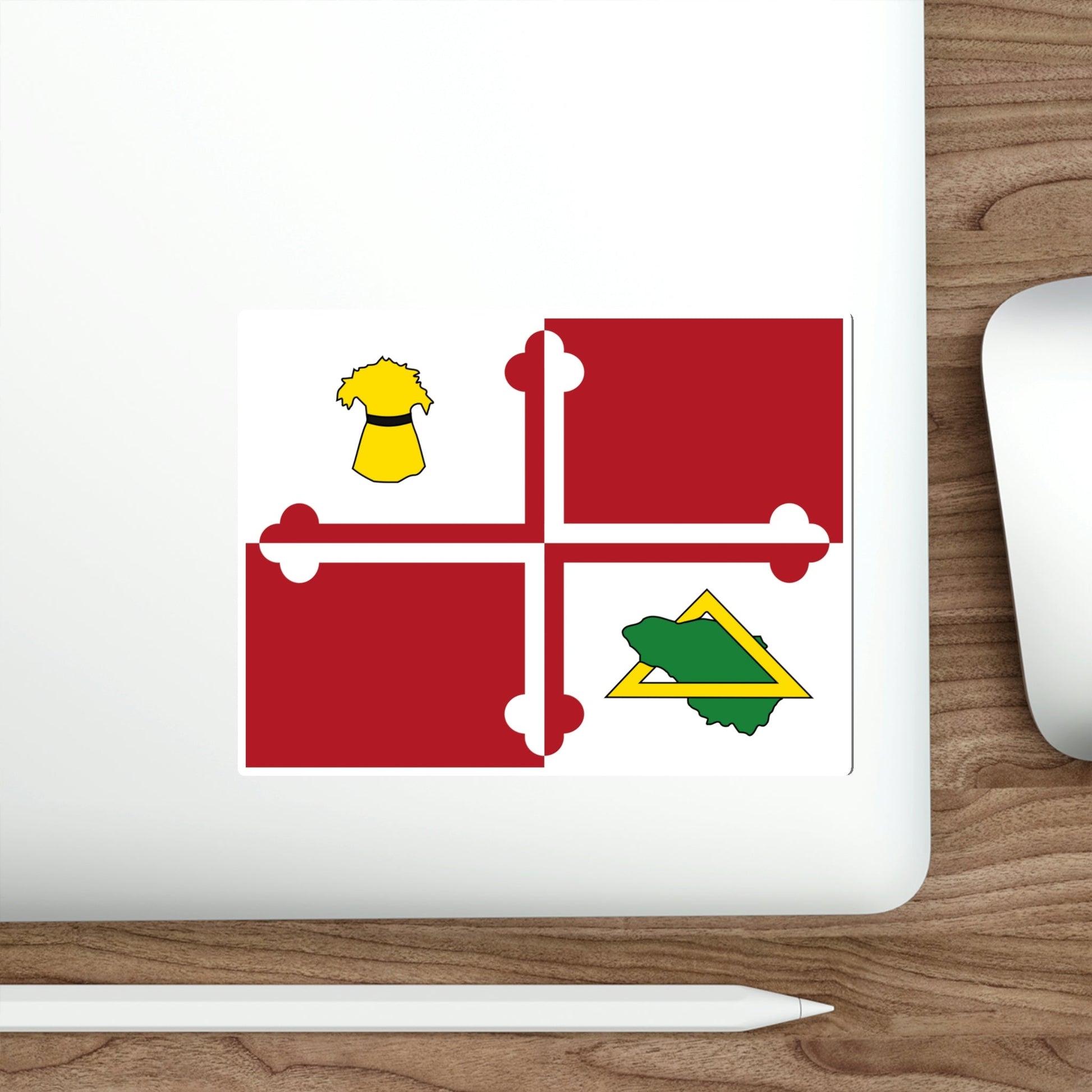 Flag of Howard County Maryland STICKER Vinyl Die-Cut Decal-The Sticker Space