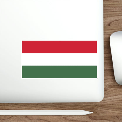 Flag of Hungary STICKER Vinyl Die-Cut Decal-The Sticker Space