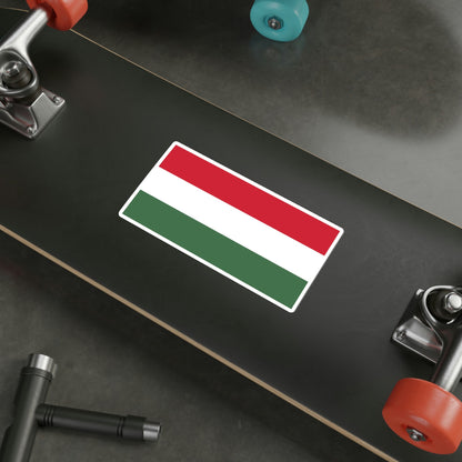 Flag of Hungary STICKER Vinyl Die-Cut Decal-The Sticker Space