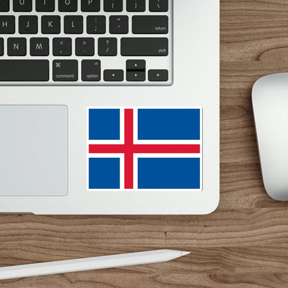 Flag of Iceland STICKER Vinyl Die-Cut Decal-The Sticker Space