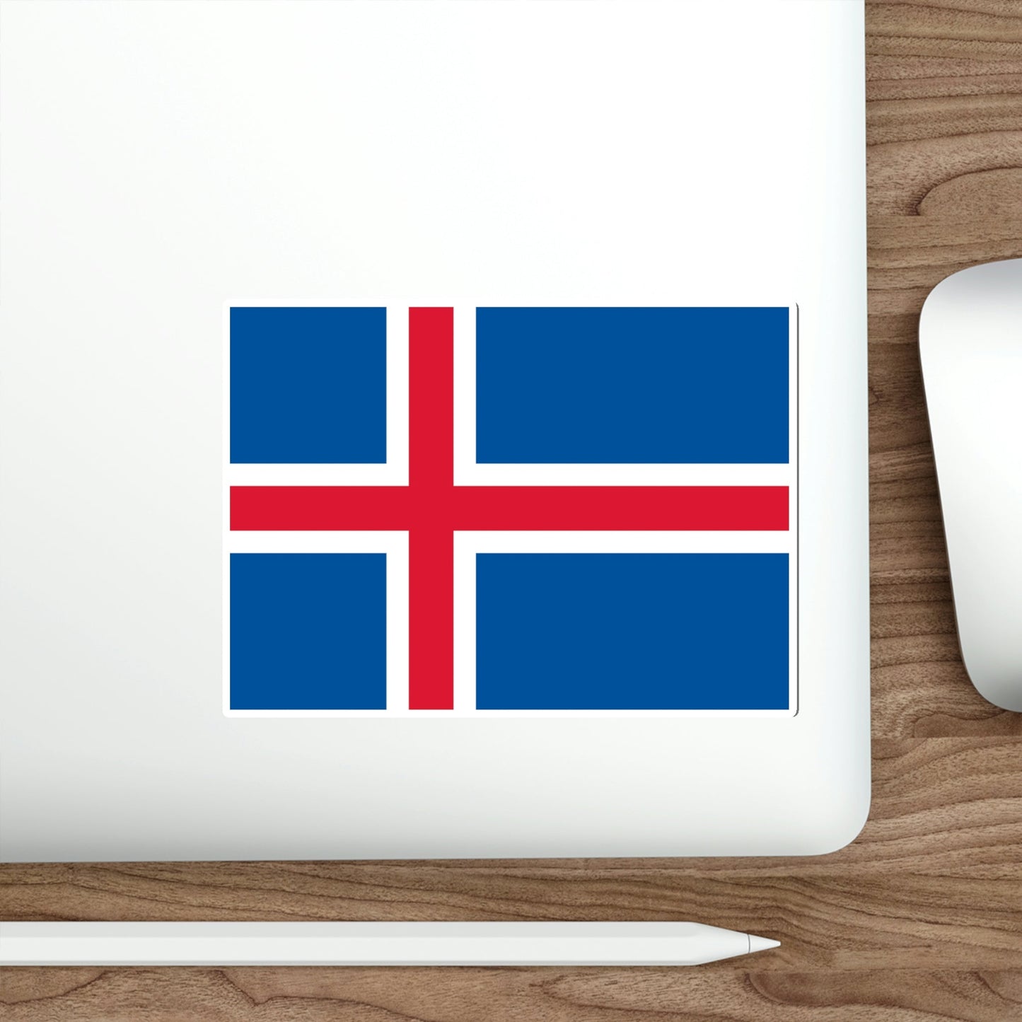 Flag of Iceland STICKER Vinyl Die-Cut Decal-The Sticker Space