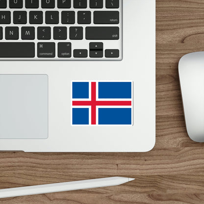 Flag of Iceland STICKER Vinyl Die-Cut Decal-The Sticker Space