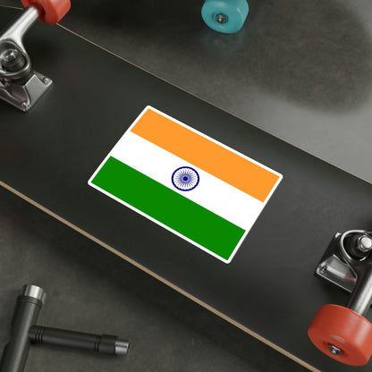 Flag of India STICKER Vinyl Die-Cut Decal-The Sticker Space