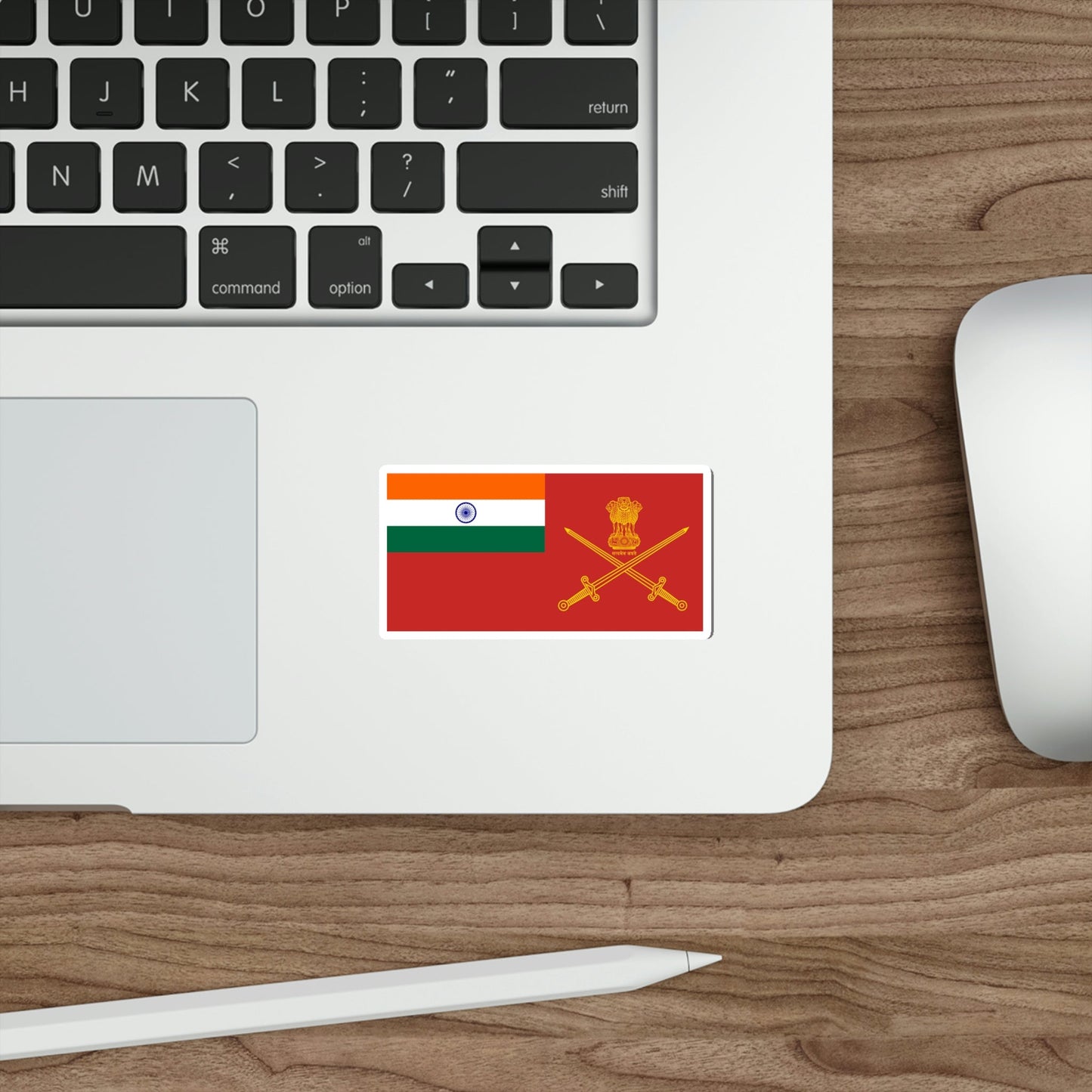 Flag of Indian Army (India) STICKER Vinyl Die-Cut Decal-The Sticker Space