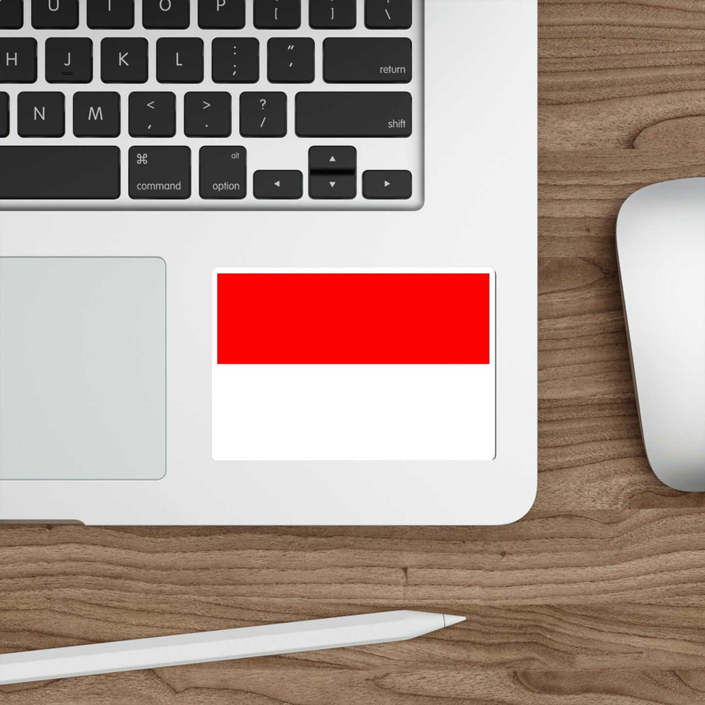 Flag of Indonesia STICKER Vinyl Die-Cut Decal-The Sticker Space