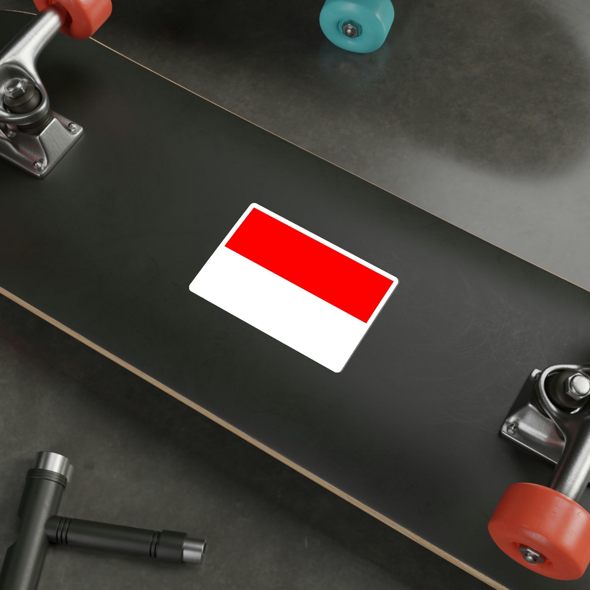 Flag of Indonesia STICKER Vinyl Die-Cut Decal-The Sticker Space