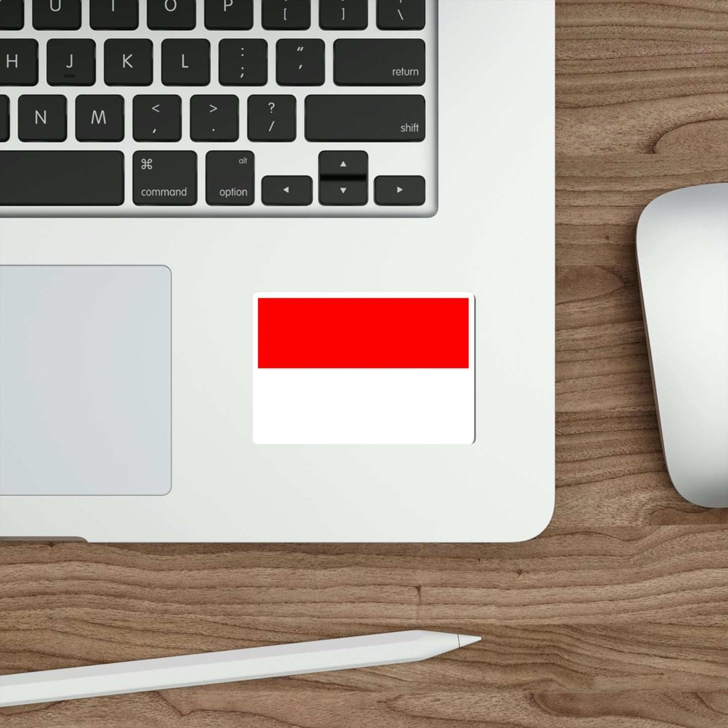 Flag of Indonesia STICKER Vinyl Die-Cut Decal-The Sticker Space