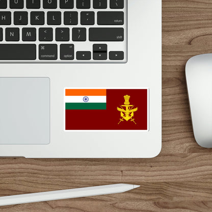 Flag of Integrated Defence Staff (India) STICKER Vinyl Die-Cut Decal-The Sticker Space