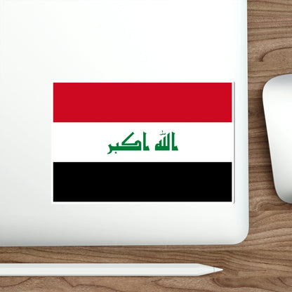 Flag of Iraq STICKER Vinyl Die-Cut Decal-The Sticker Space