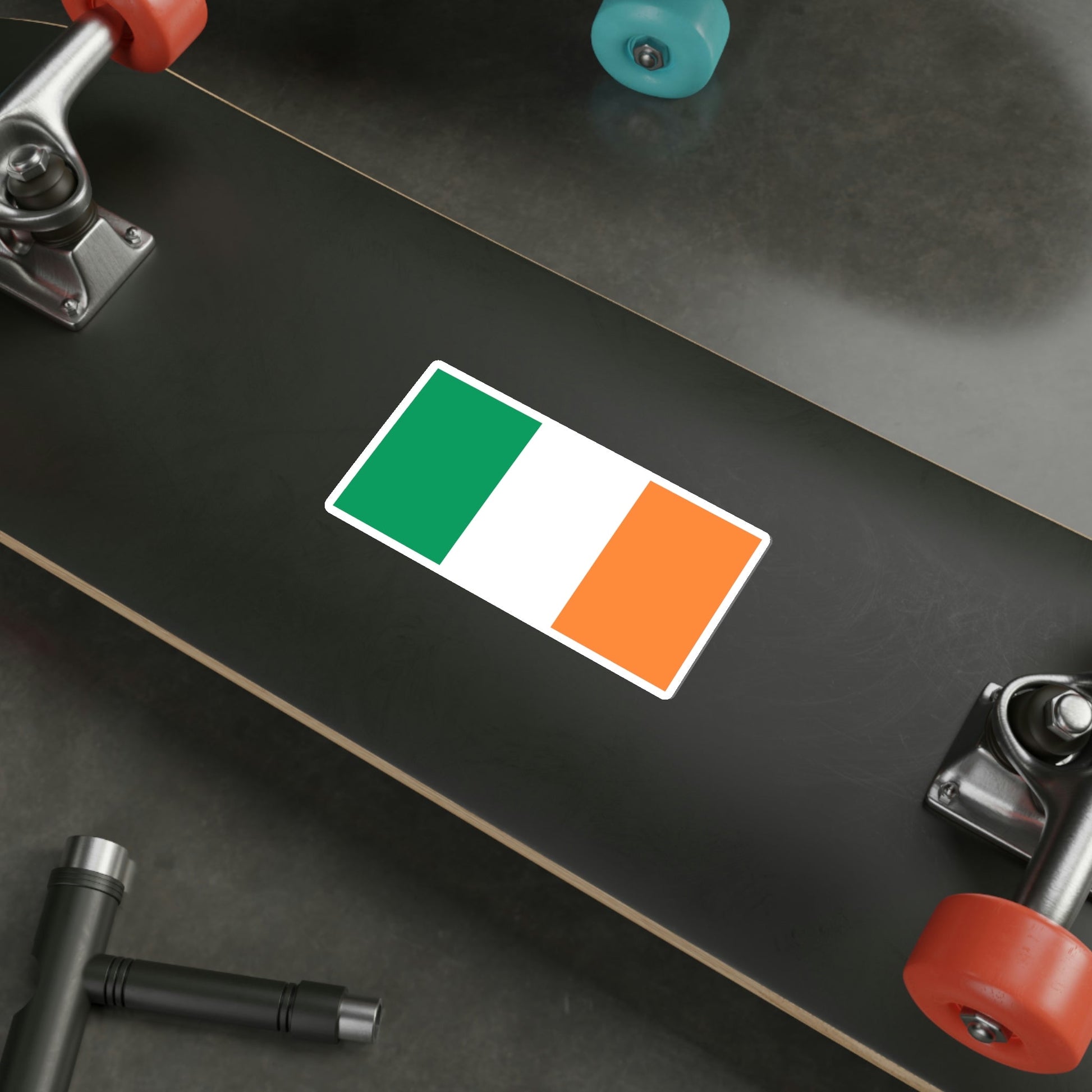 Flag of Ireland STICKER Vinyl Die-Cut Decal-The Sticker Space