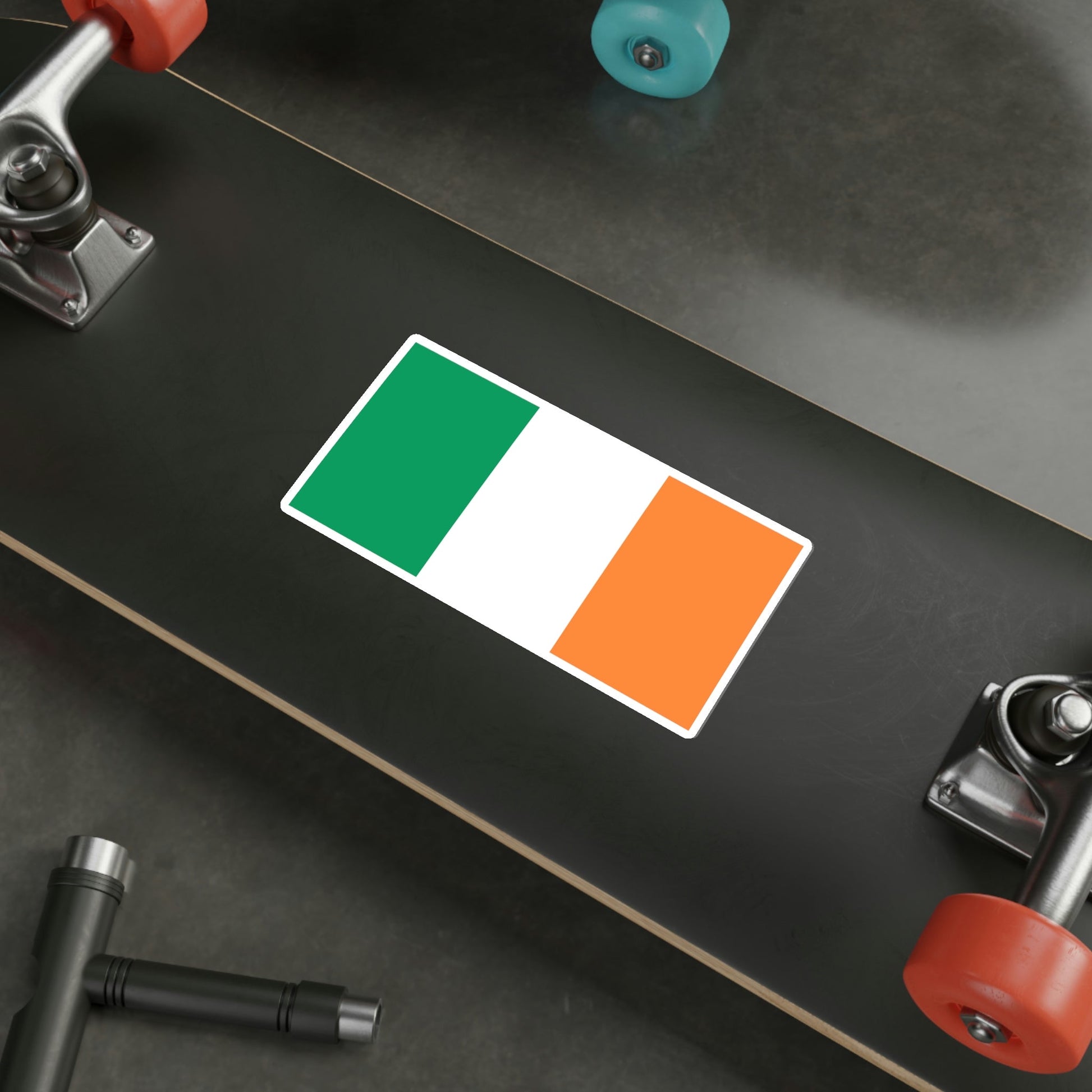 Flag of Ireland STICKER Vinyl Die-Cut Decal-The Sticker Space