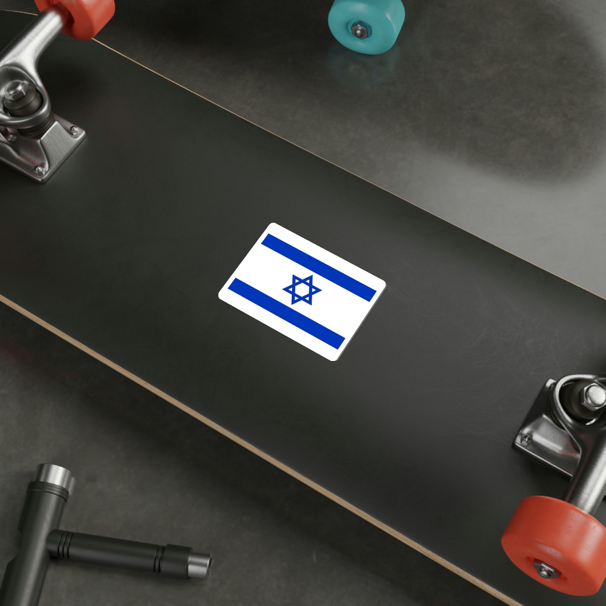 Flag of Israel STICKER Vinyl Die-Cut Decal-The Sticker Space