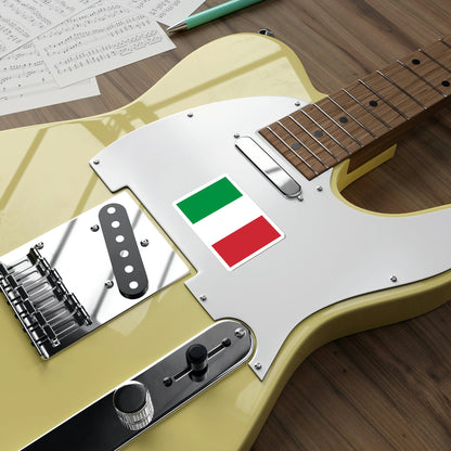 Flag of Italy STICKER Vinyl Die-Cut Decal-The Sticker Space