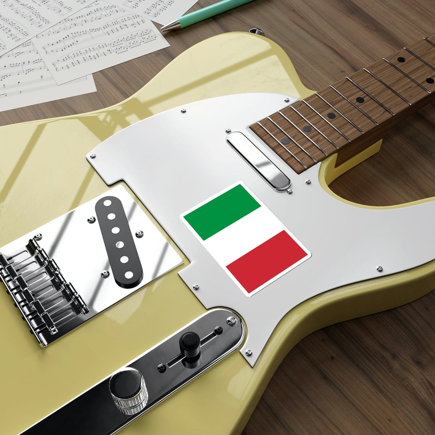 Flag of Italy STICKER Vinyl Die-Cut Decal-The Sticker Space