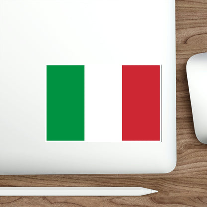 Flag of Italy STICKER Vinyl Die-Cut Decal-The Sticker Space