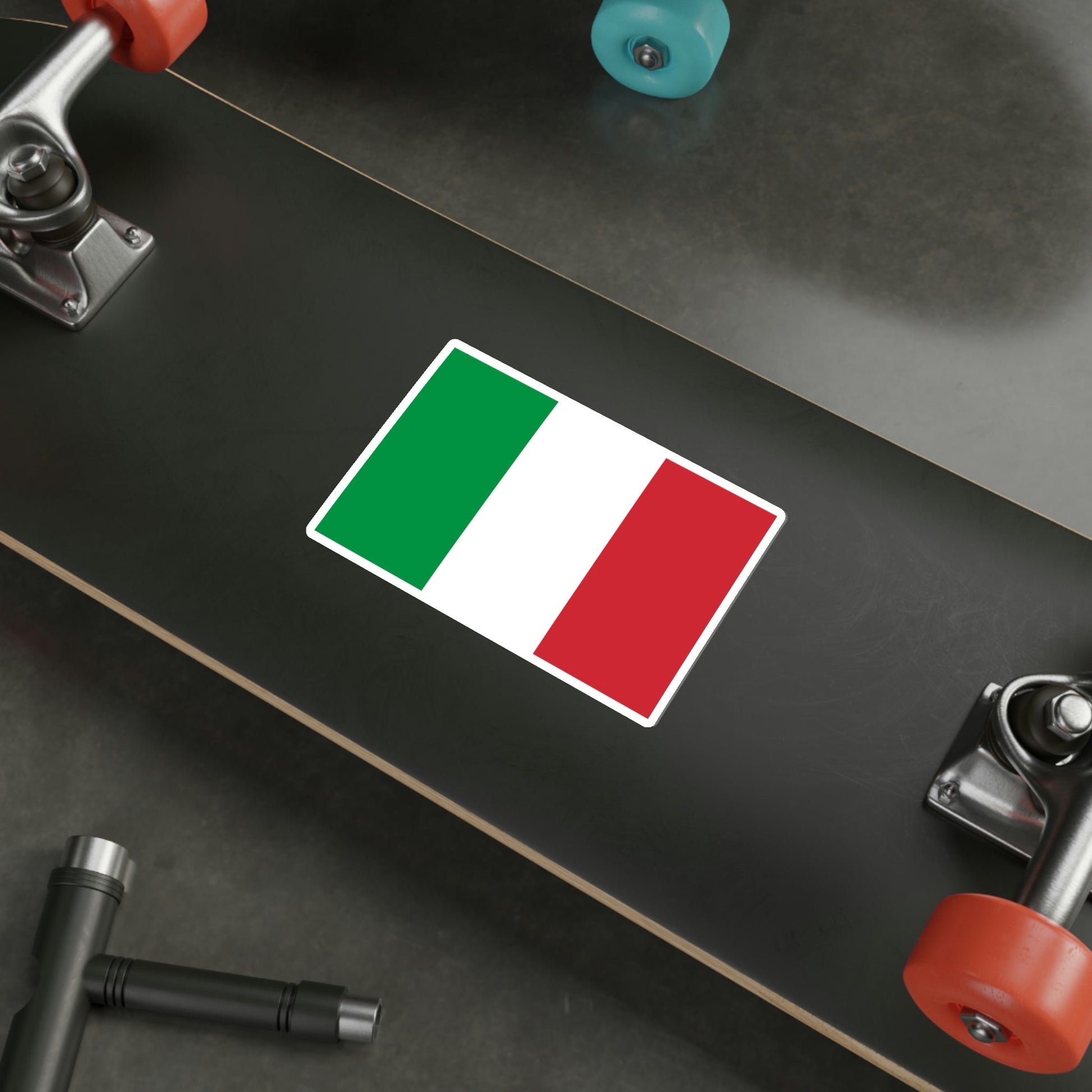 Flag of Italy STICKER Vinyl Die-Cut Decal-The Sticker Space