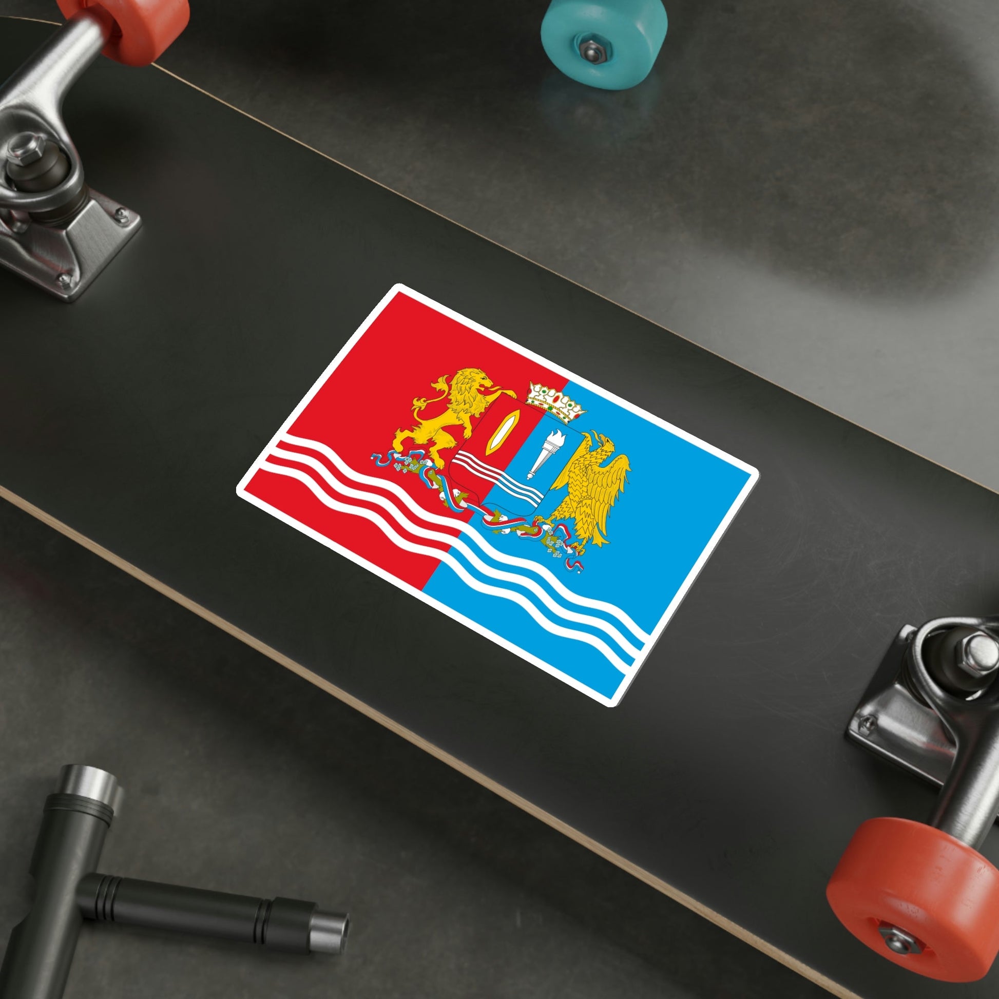 Flag of Ivanovo Oblast Russia STICKER Vinyl Die-Cut Decal-The Sticker Space