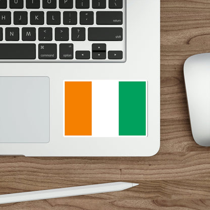 Flag of Ivory Coast STICKER Vinyl Die-Cut Decal-The Sticker Space