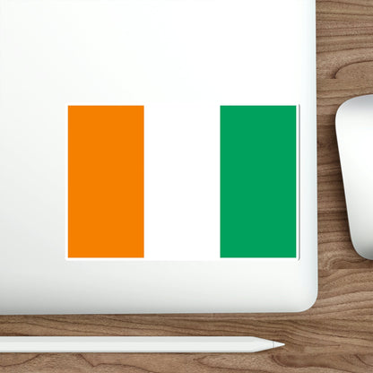 Flag of Ivory Coast STICKER Vinyl Die-Cut Decal-The Sticker Space