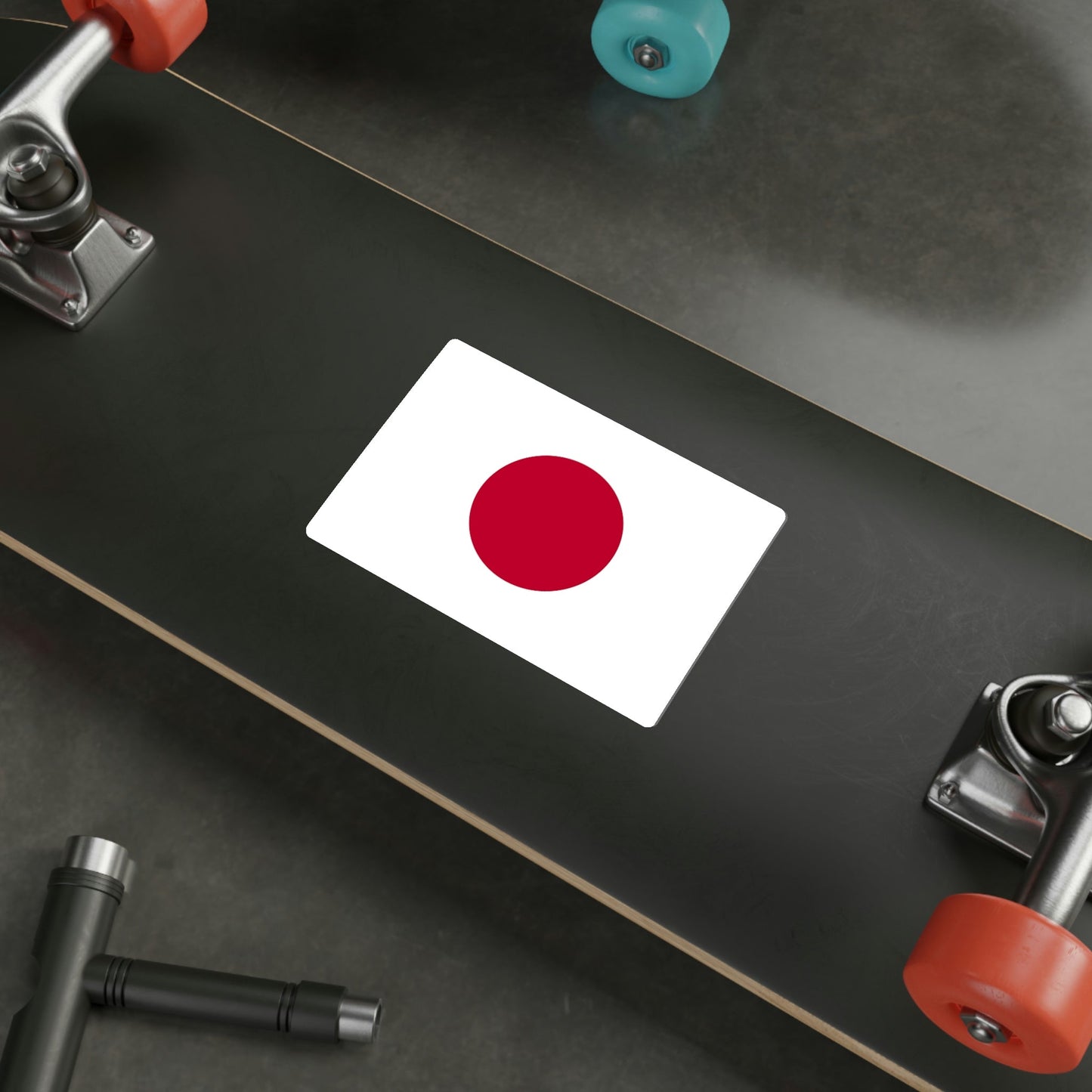 Flag of Japan STICKER Vinyl Die-Cut Decal-The Sticker Space